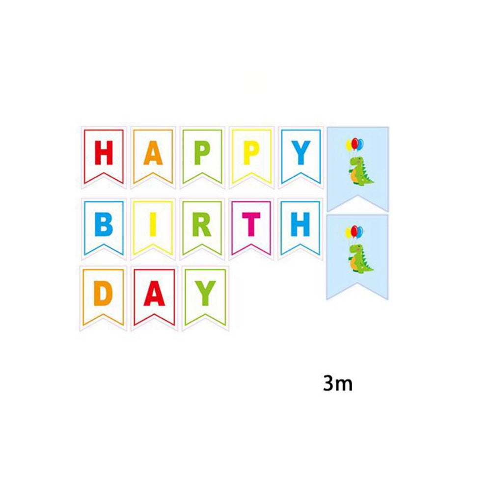 Διακοσμητικό Party Banner Dino 3M